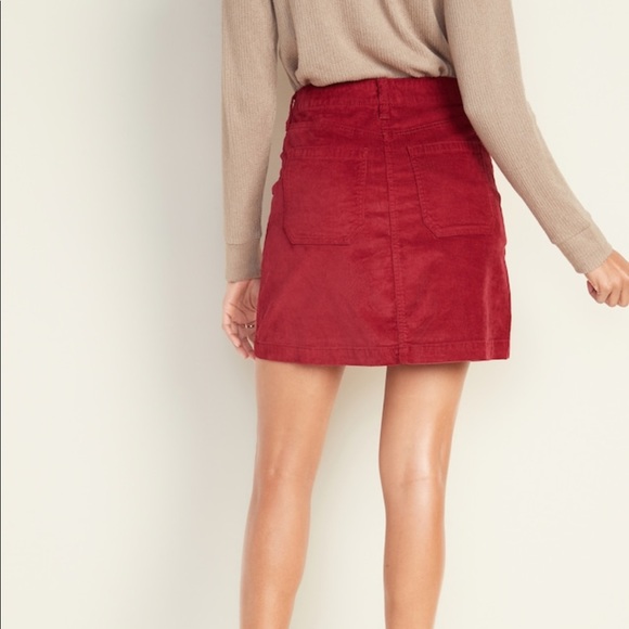 Old Navy High-Waisted Corduroy Skirt - Picture 3 of 3
